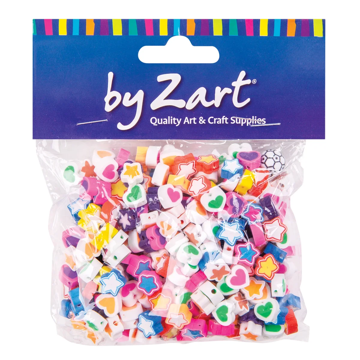 Zart Beads Hearts and Stars Mix 100g - Image 8